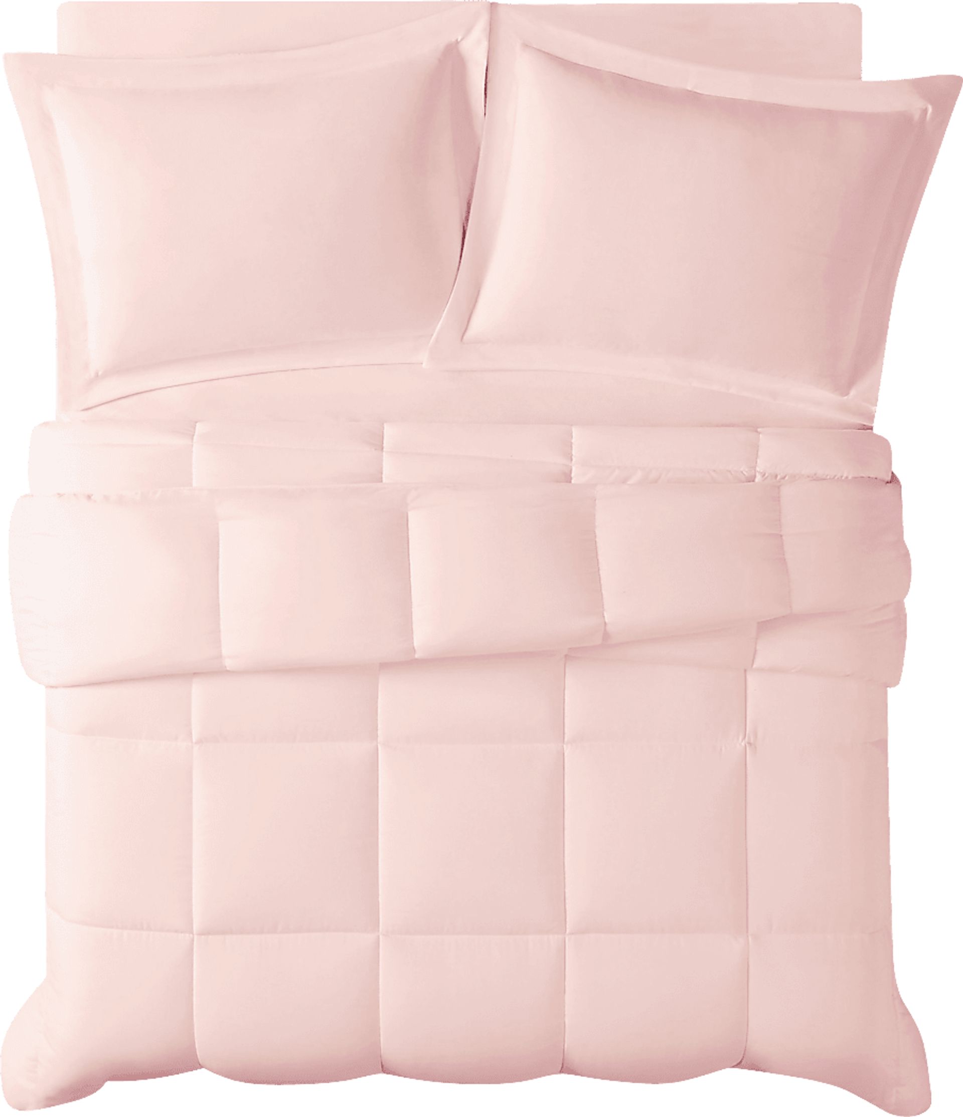 Kids Calming Colors Blush Full/Queen Comforter Set - Image 4
