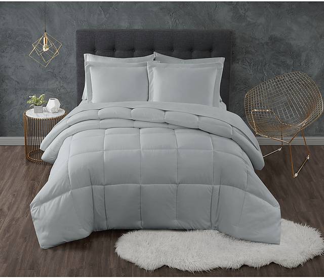 Kids Calming Colors Gray Twin XL Comforter Set - Thumbnail - Image 1