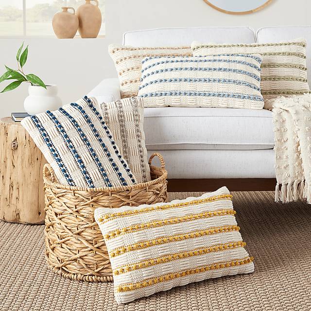 Kids Calpurnia Beige Accent Pillow - Thumbnail - Image 4