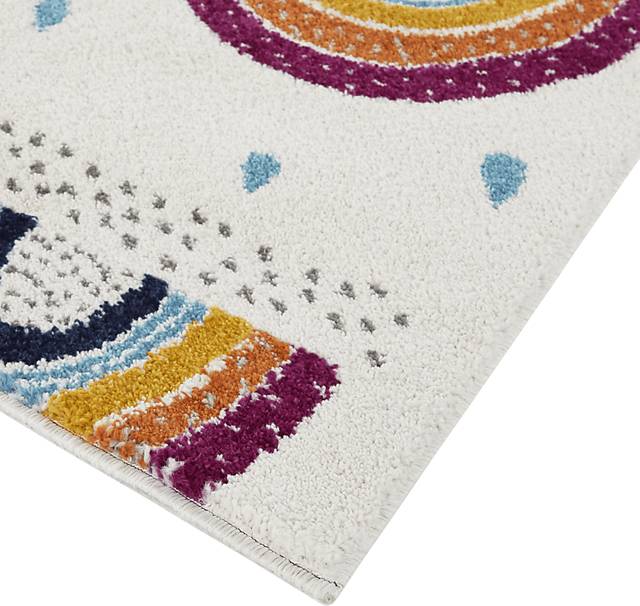 Kids Camborne Cream 4'4 x 6' Rug - Thumbnail - Image 3