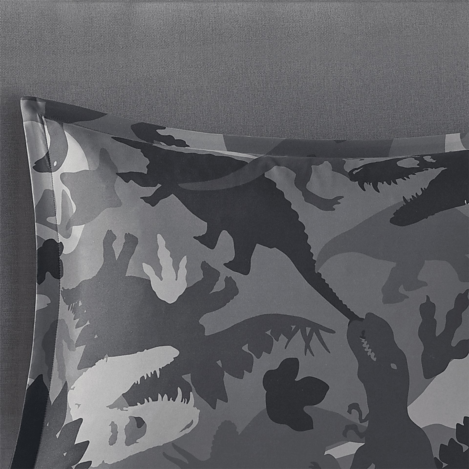 Kids Camo Dino Gray 3 Pc Twin Comforter Set - Image 10