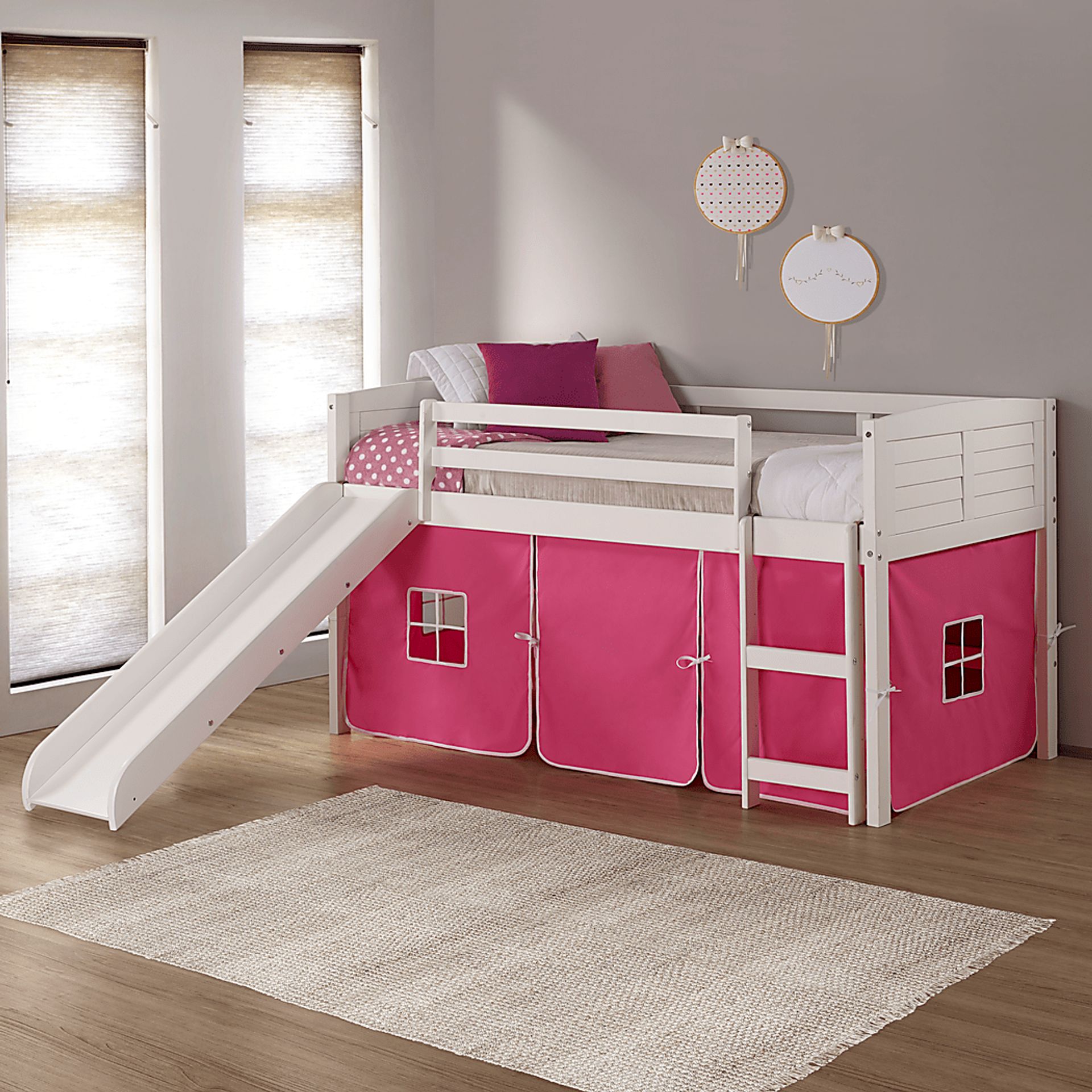 Camp low loft bed best sale