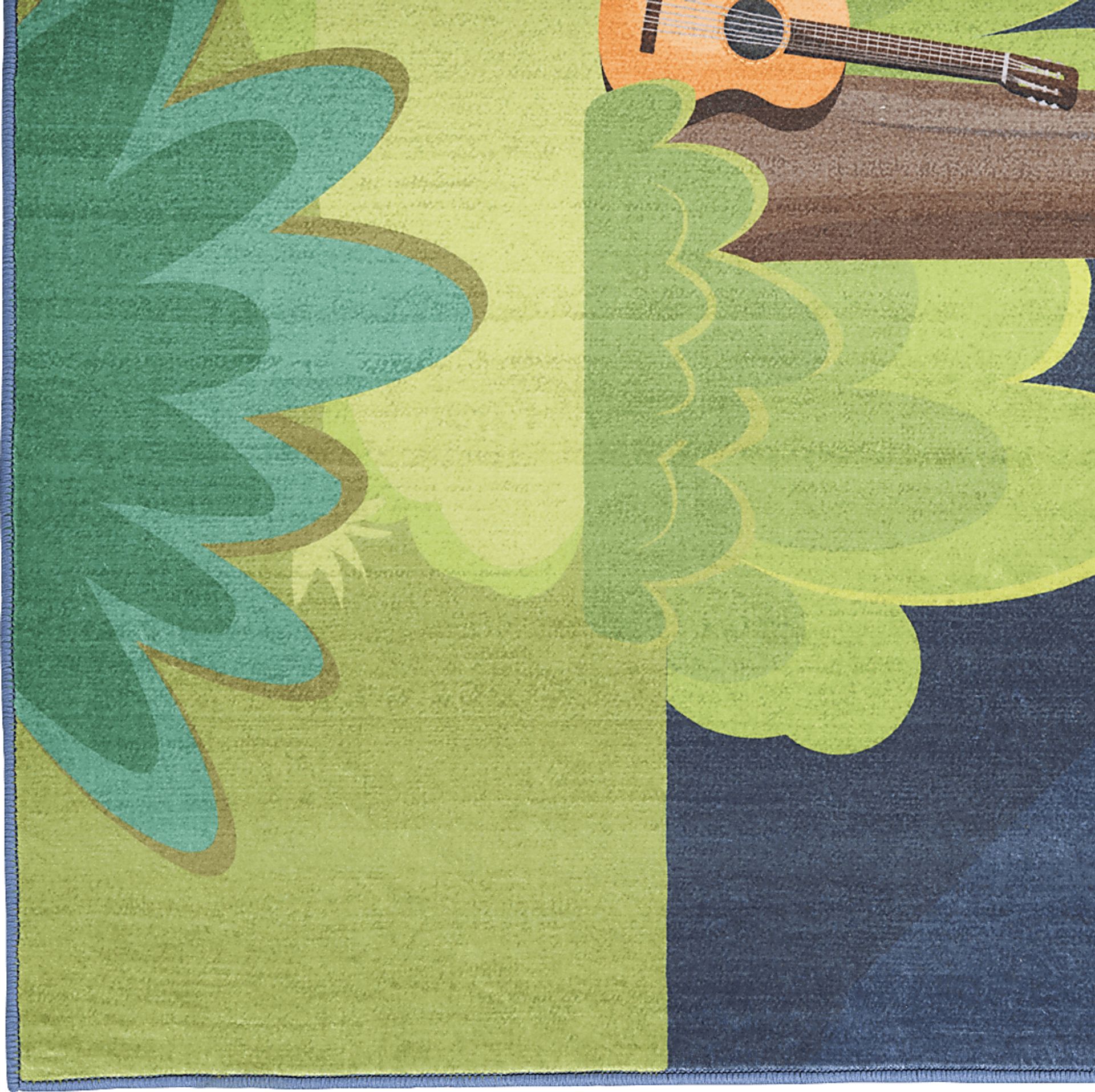Kids Camping Air Navy 6'6 x 9'2 Rug - Image 4