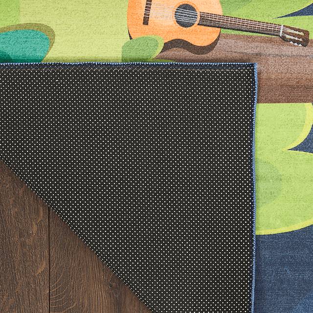 Kids Camping Air Navy 6'6 x 9'2 Rug - Thumbnail - Image 5