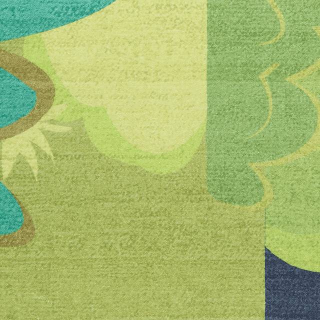 Kids Camping Air Navy 6'6 x 9'2 Rug - Thumbnail - Image 7