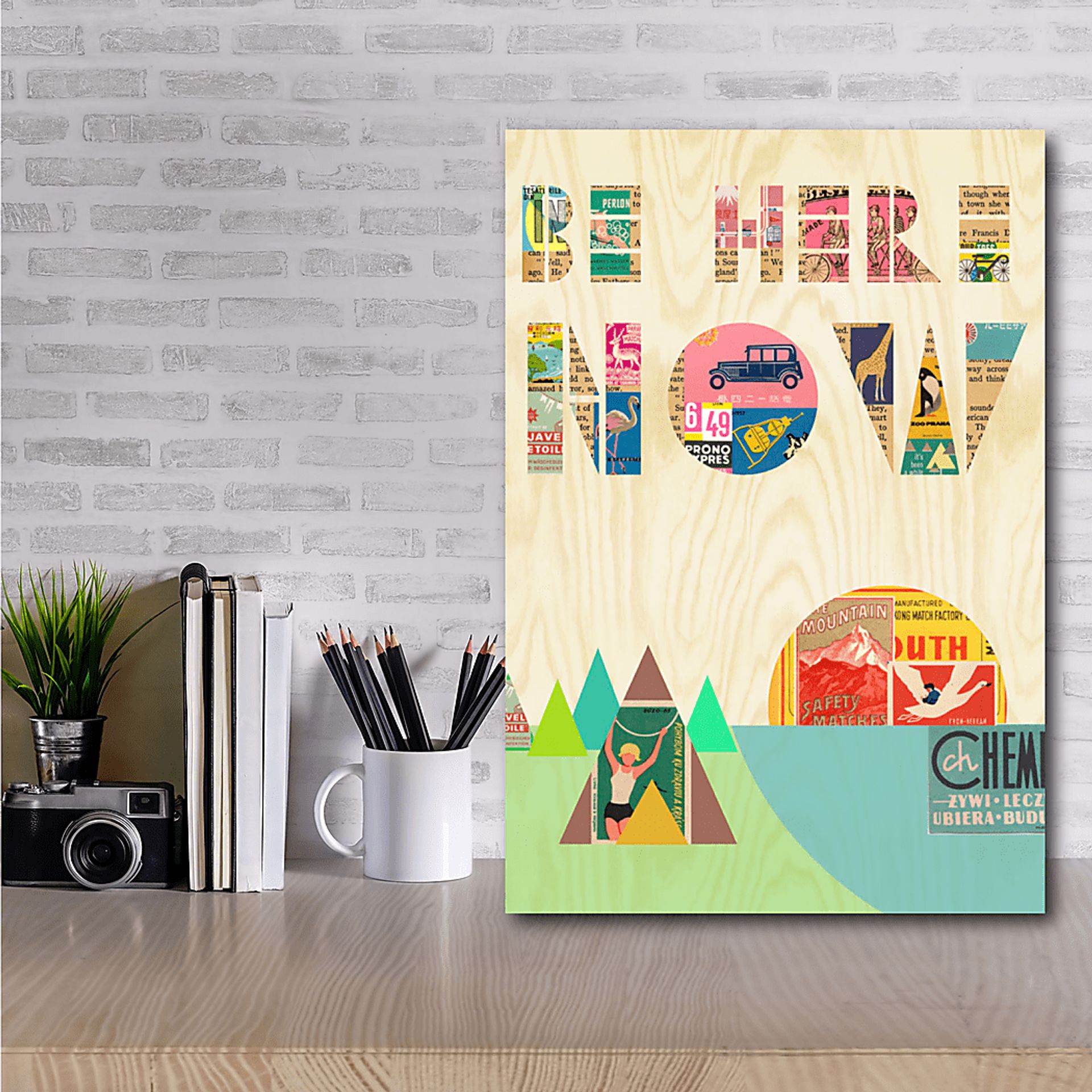 Kids Camping Sight II Cream Artwork - Image 2