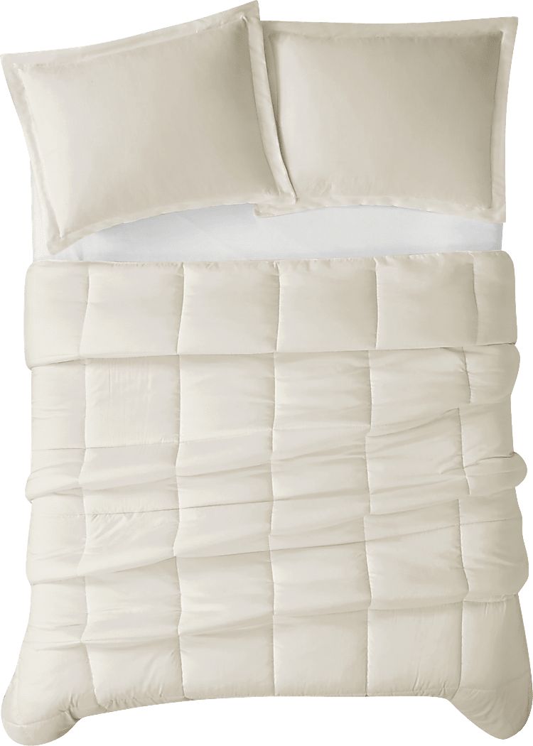 Kids Candy Colors Beige Twin Comforter Set