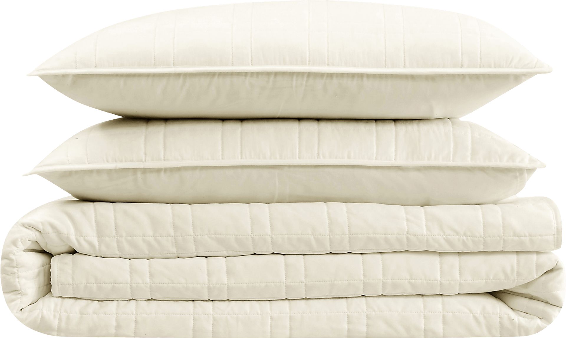 Kids Candy Colors Beige Twin Quilt Set - Image 2