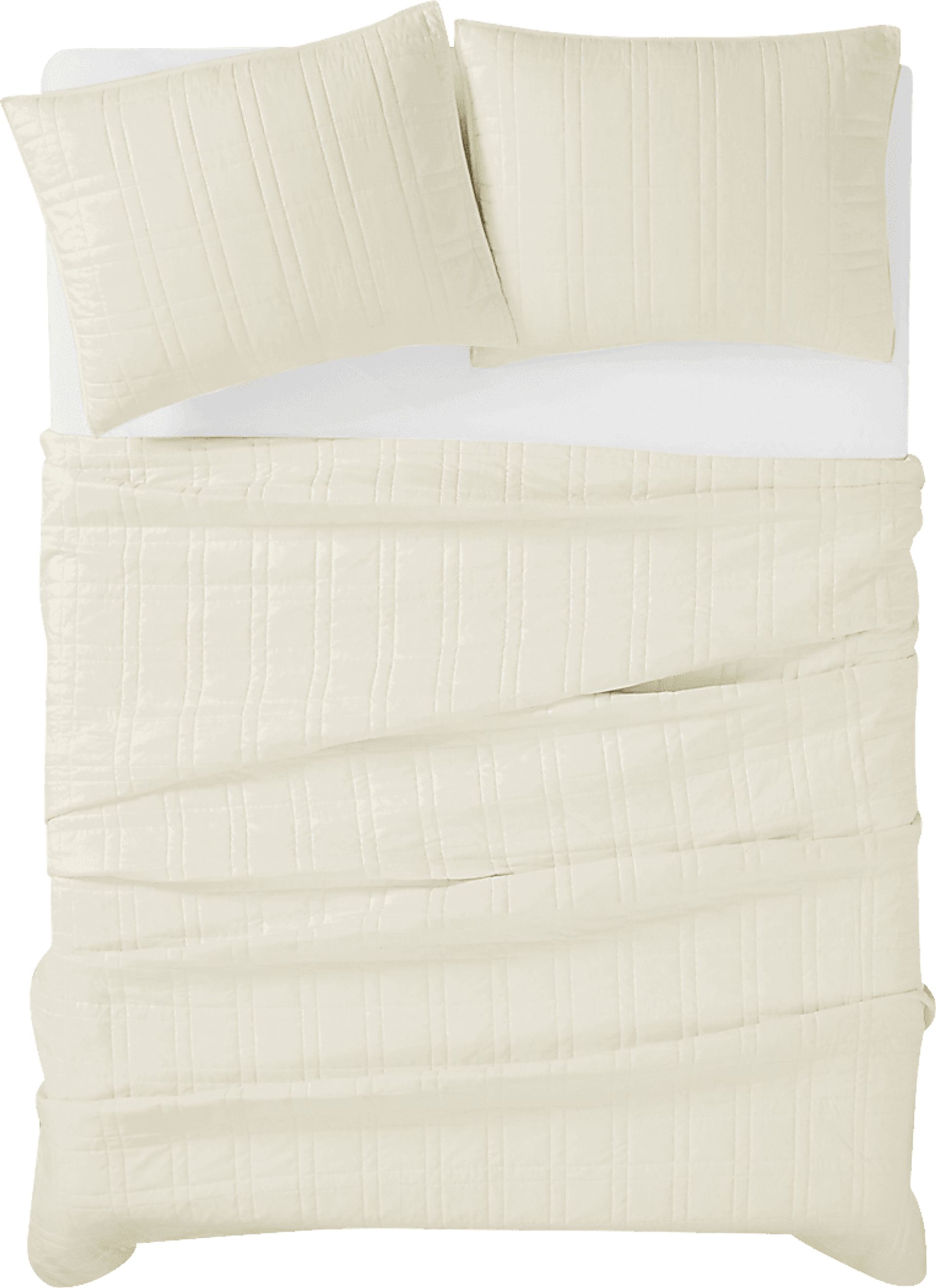 Kids Candy Colors Beige Twin Quilt Set - Image 3