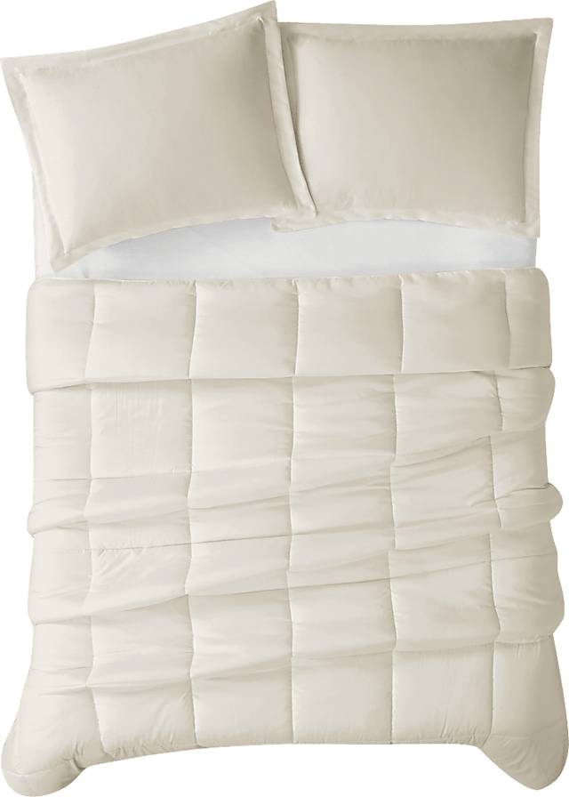 Kids Candy Colors Beige Full/Queen Comforter Set - Thumbnail - Image 4