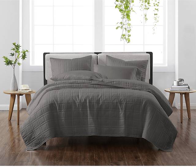 Kids Candy Colors Granite Twin Quilt Set - Thumbnail - Image 1