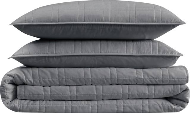 Kids Candy Colors Granite Full/Queen Quilt Set - Thumbnail - Image 2