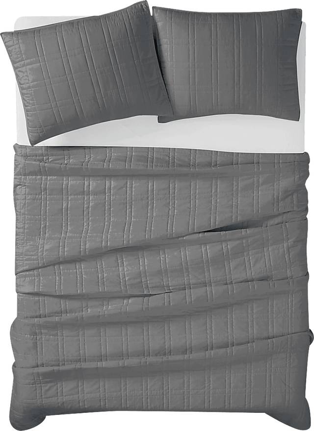 Kids Candy Colors Granite Full/Queen Quilt Set - Thumbnail - Image 3