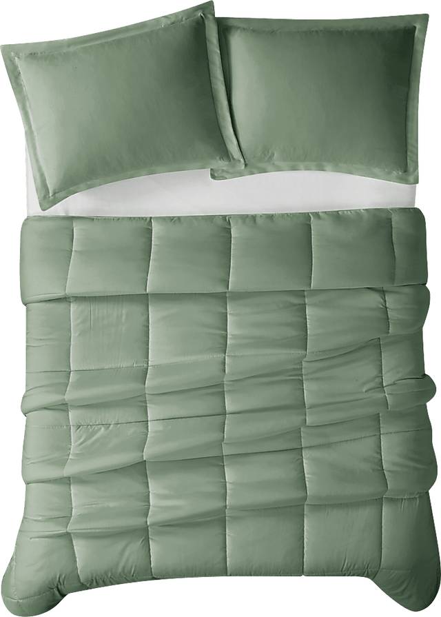 Kids Candy Colors Green Twin Comforter Set - Thumbnail - Image 4