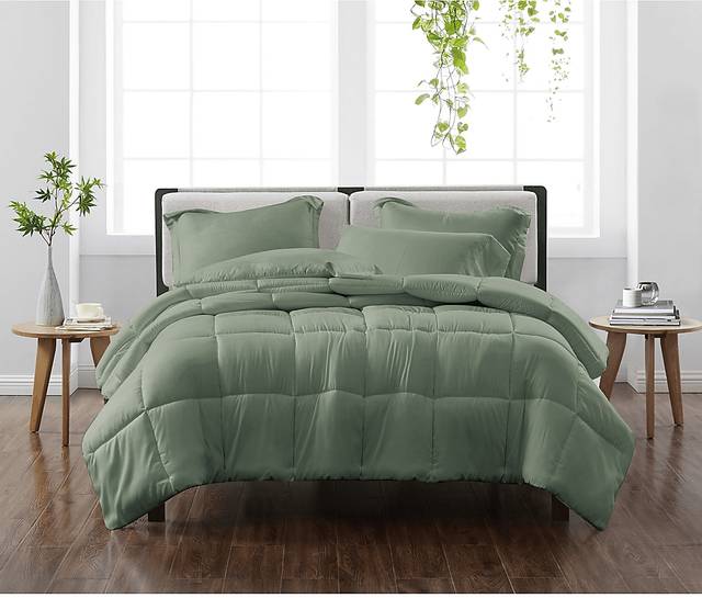 Kids Candy Colors Green Twin Comforter Set - Thumbnail - Image 1