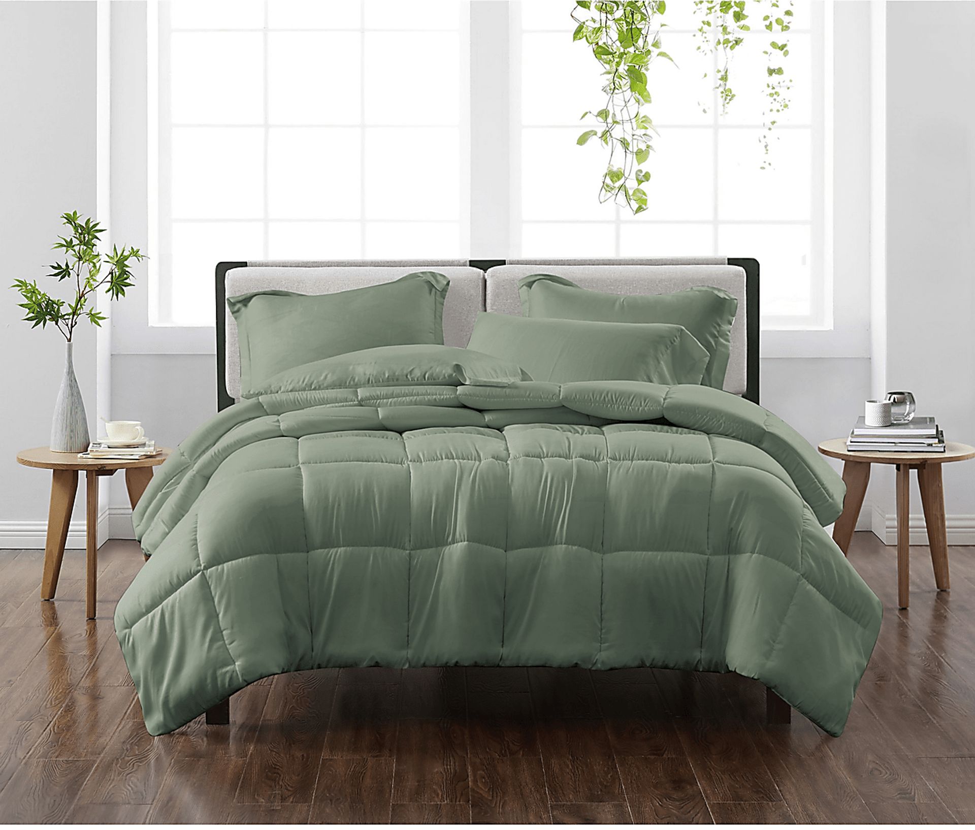 Kids Candy Colors Green Twin Comforter Set - Image 1
