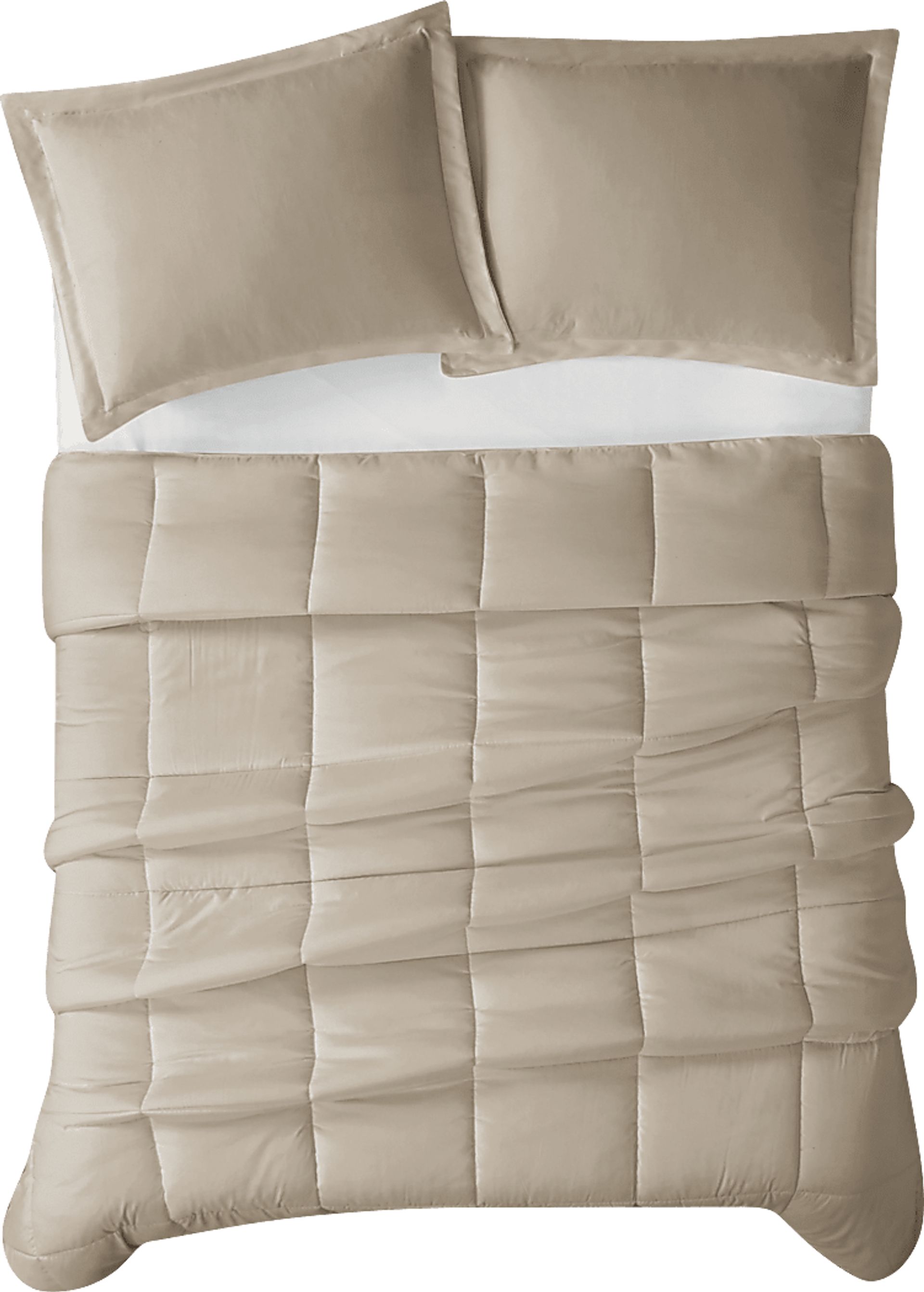 Kids Candy Colors Khaki Twin Comforter Set - Image 4