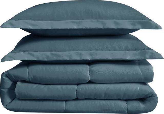 Kids Candy Colors Navy Twin Comforter Set - Thumbnail - Image 2