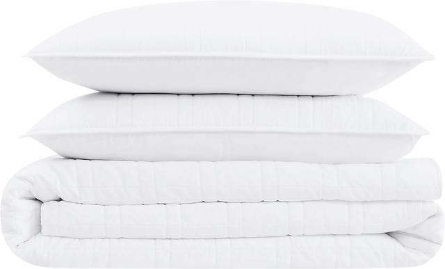 Kids Candy Colors White Full/Queen Quilt Set - Thumbnail - Image 2