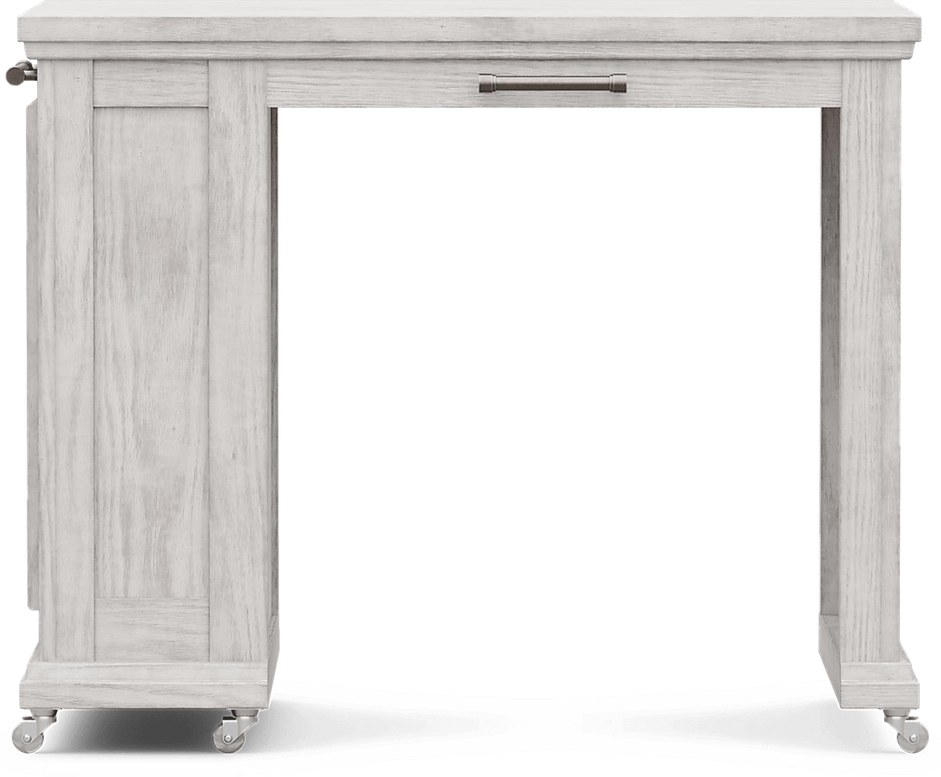 Kids Canyon Lake 2.0 Ash Gray Caster Desk