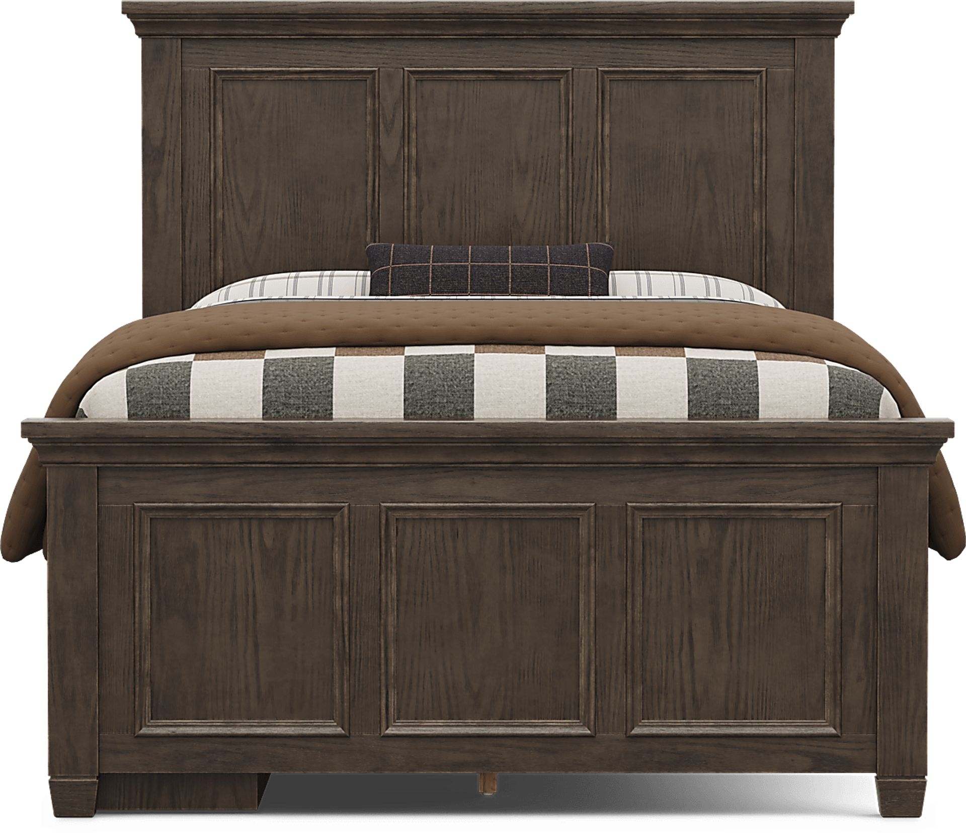 Kids Canyon Lake 2.0 Java Full Panel Bedroom with Storage Side Rail - Image 3