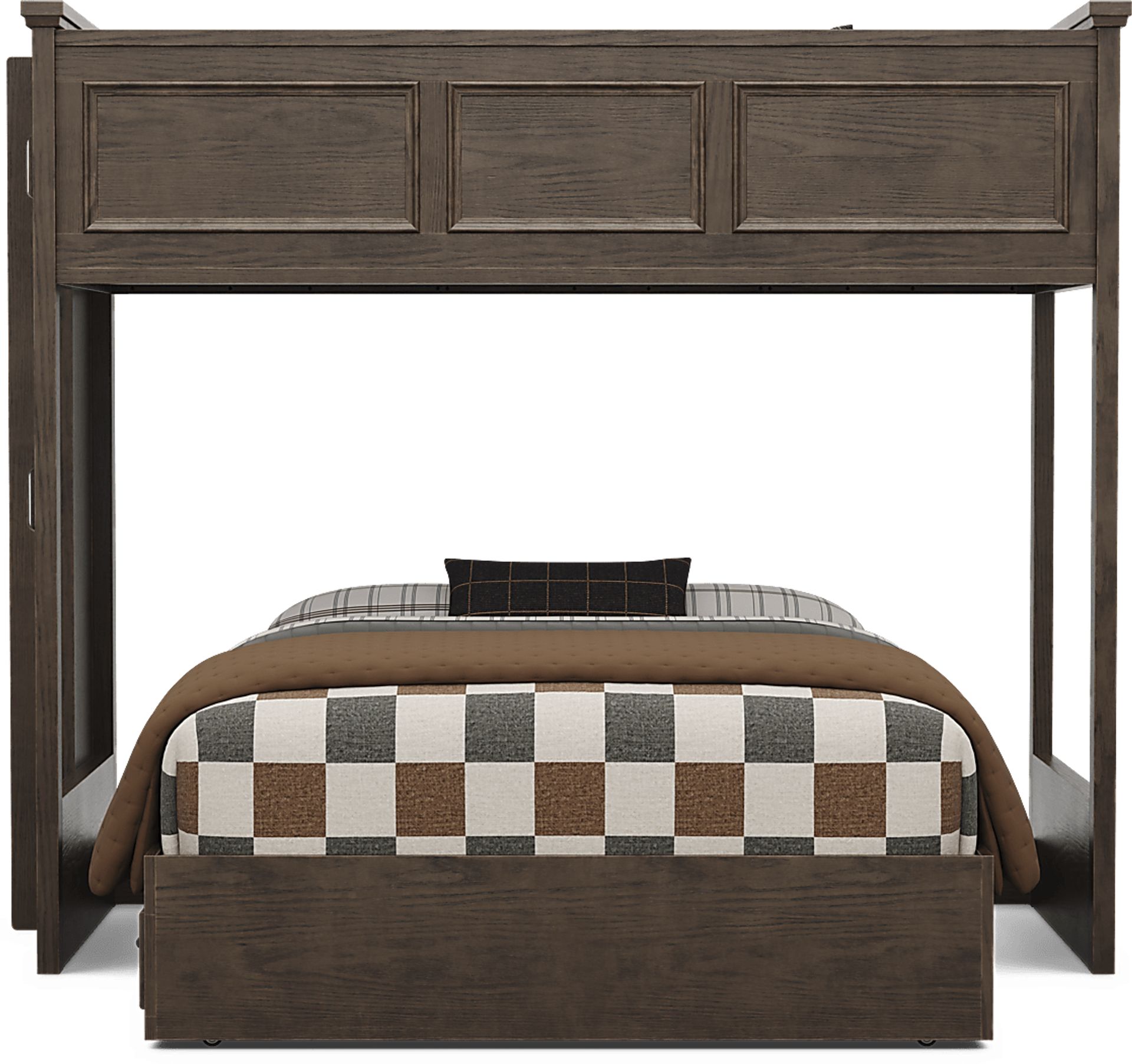 Kids Canyon Lake 2.0 Java Twin/Full Bunk Bed - Image 2