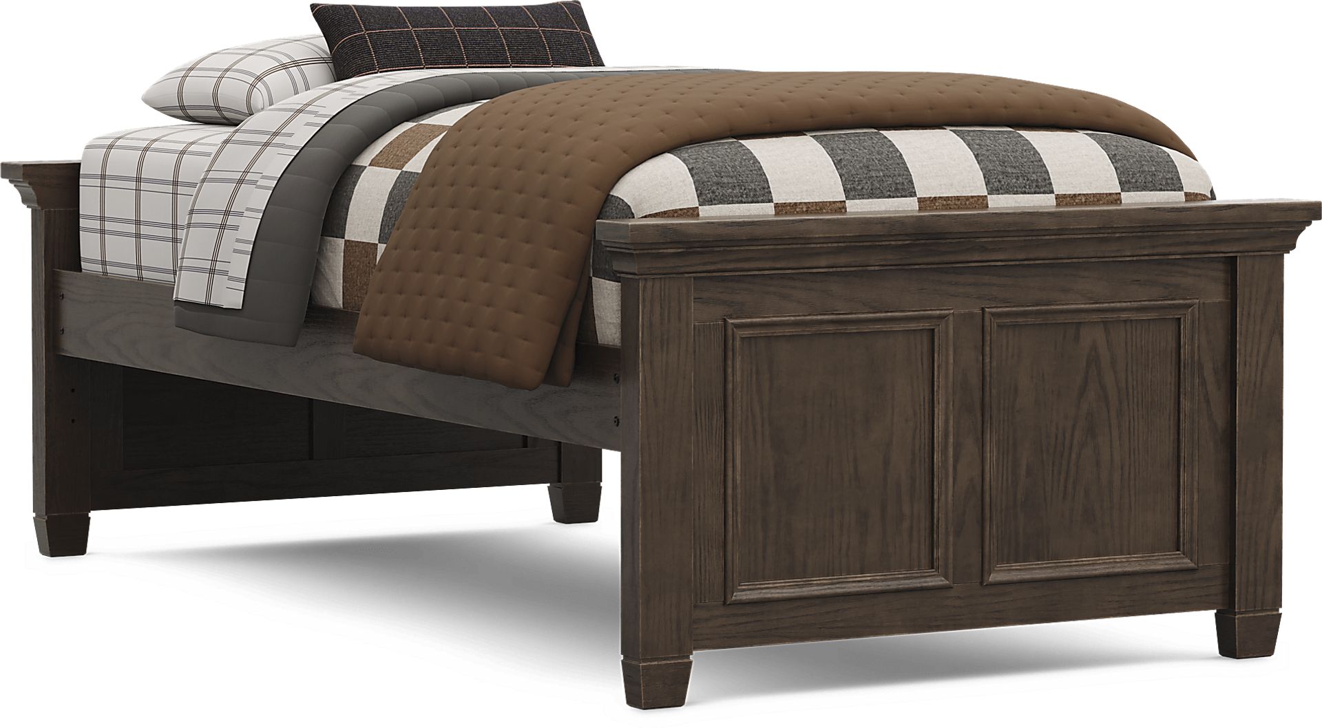 Kids Canyon Lake 2.0 Java Twin Low Profile Bed - Image 3