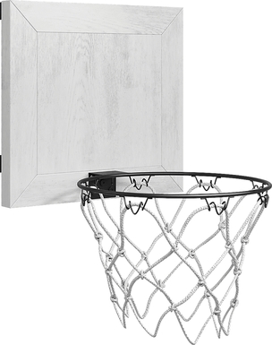 Kids Canyon Lake Ash Gray Basketball Hoop