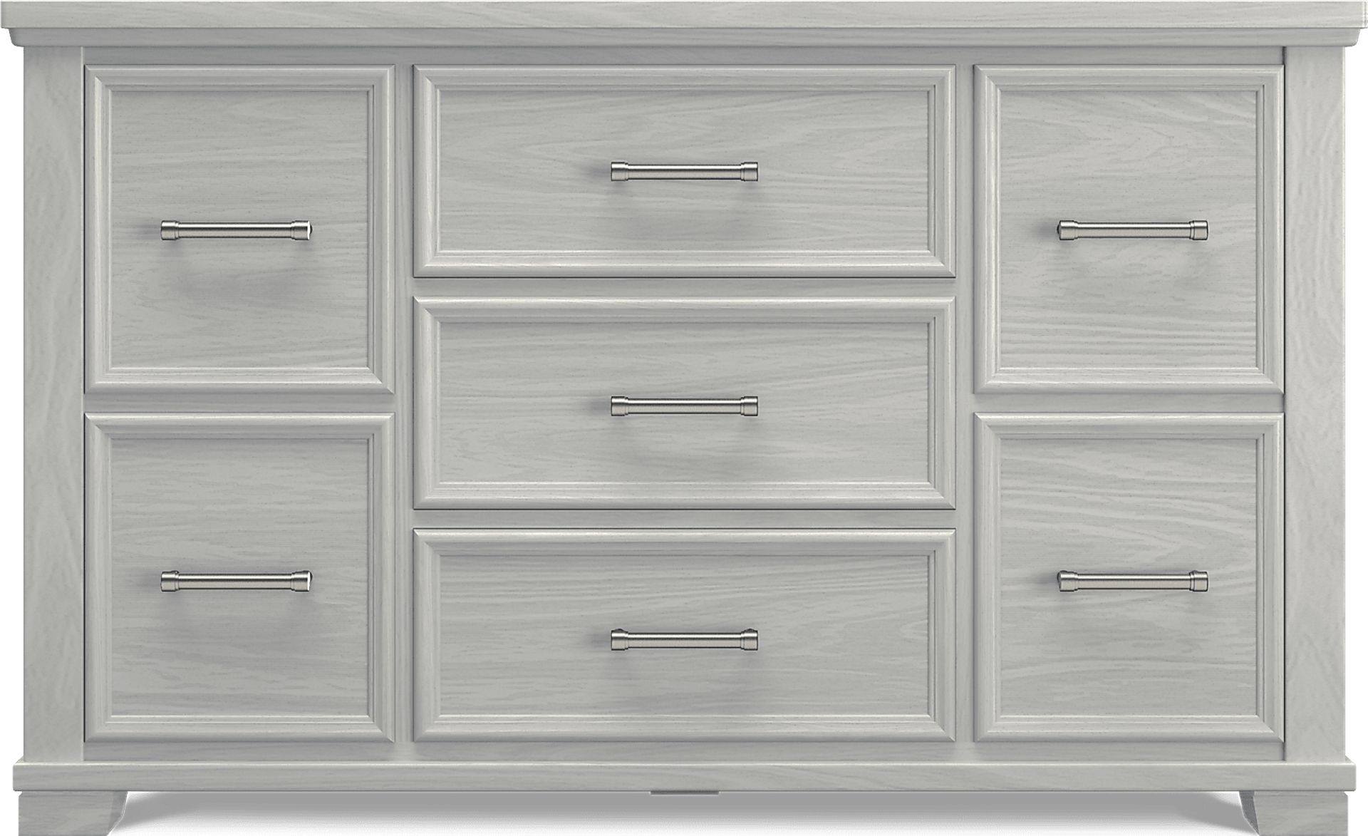 Kids Canyon Lake Ash Gray Bedroom with Dakotah Gray Full Upholstered Bed - Image 5