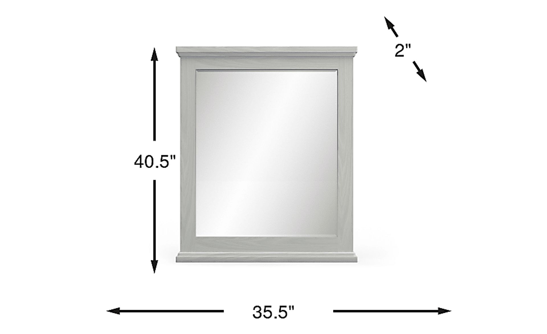Dimension Image. Please refer to the Dimension Tab on this page for dimension details.