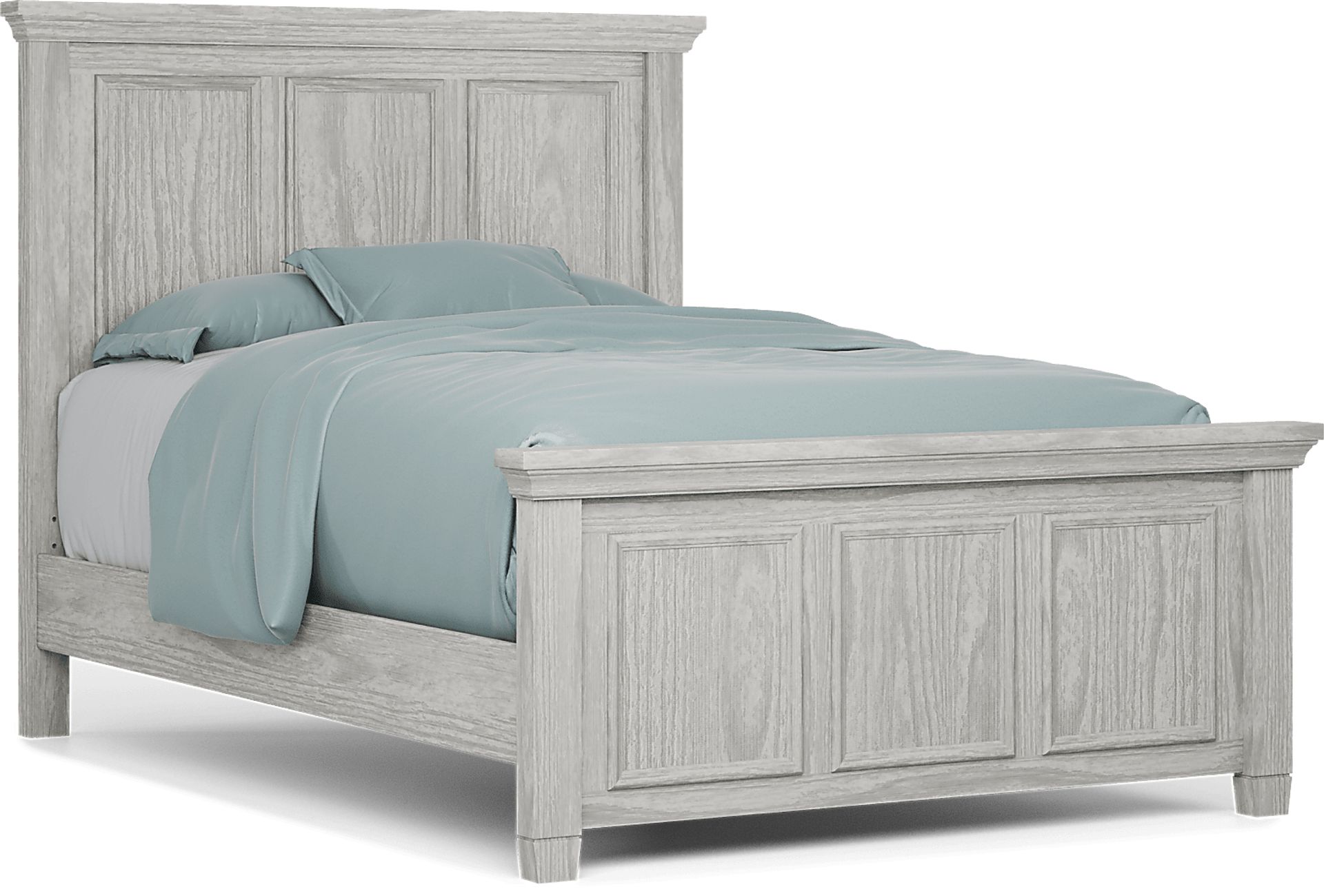 Kids Canyon Lake Ash Gray Full Panel Bedroom - Image 2