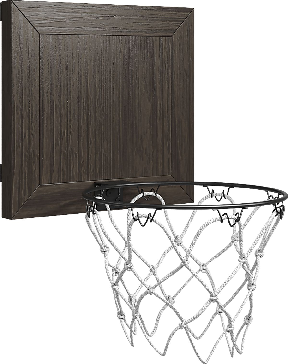 Canyon Lake Java Dark Wood Basketball Hoop | Rooms to Go