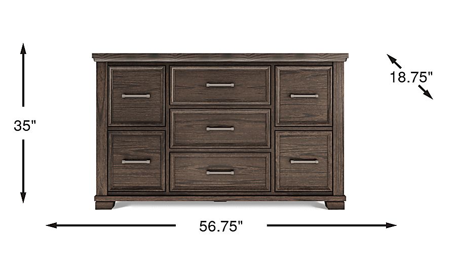 Kids Canyon Lake Java Dresser - Thumbnail 4