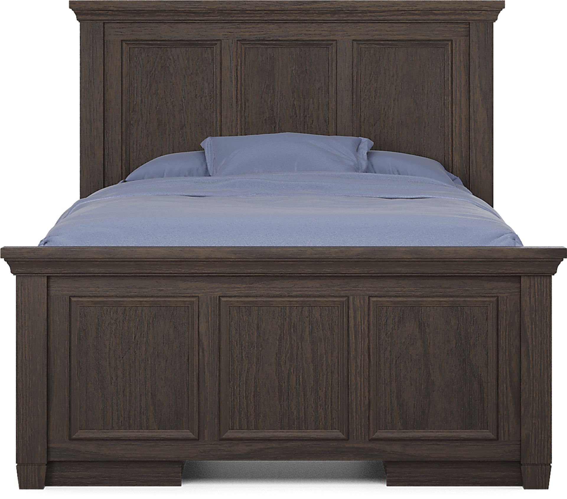 Kids Canyon Lake Java Full Panel Bed with 2 Storage Side Rails - Image 3