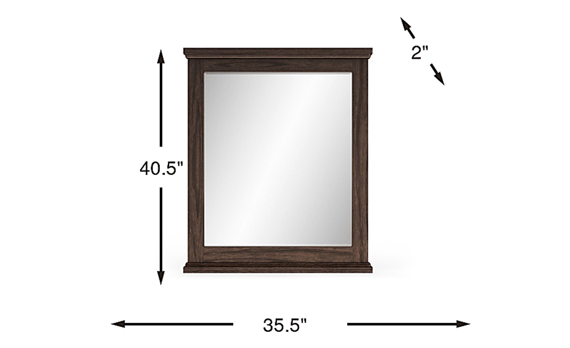 Dimension Image. Please refer to the Dimension Tab on this page for dimension details.