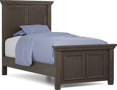 3 pc twin panel bed