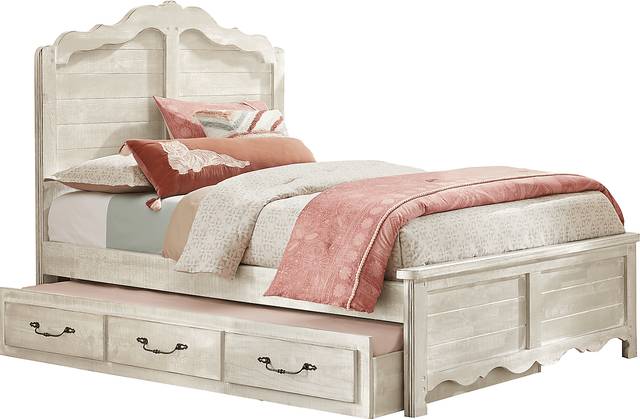 Kids Caraway Cove Gray 3 Pc Full Panel Bed - Thumbnail - Image 3