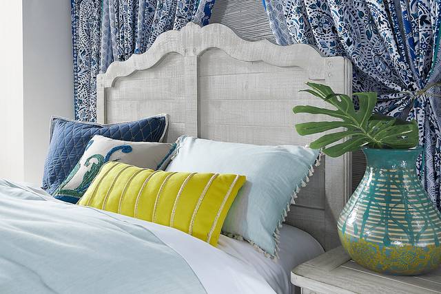 Kids Caraway Cove Gray Twin Panel Bed - Thumbnail - Image 4
