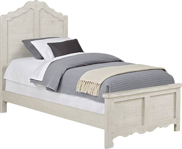 Kids Caraway Cove Gray Twin Panel Bed - Thumbnail - Image 1