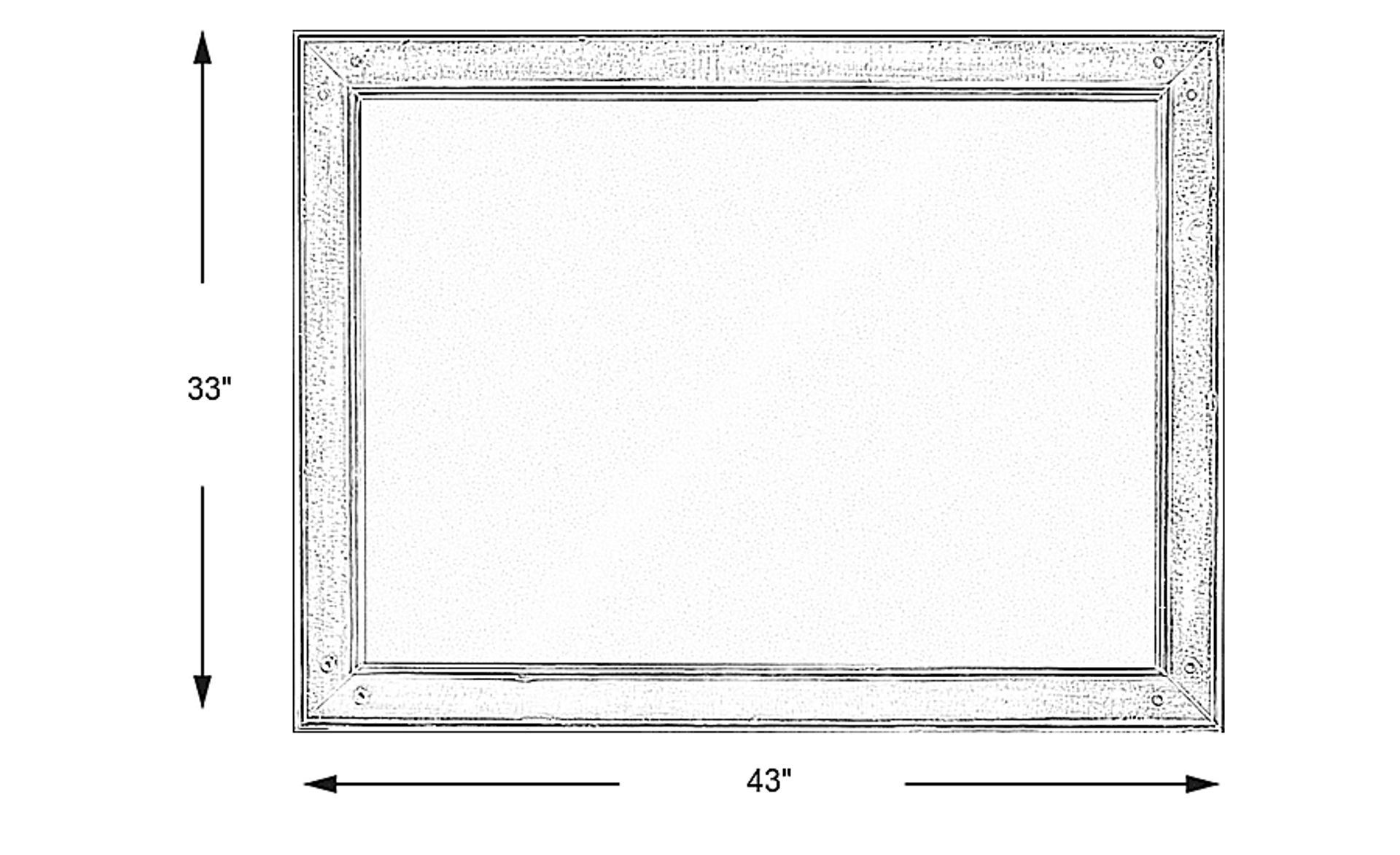 Dimension Image. Please refer to the Dimension Tab on this page for dimension details.