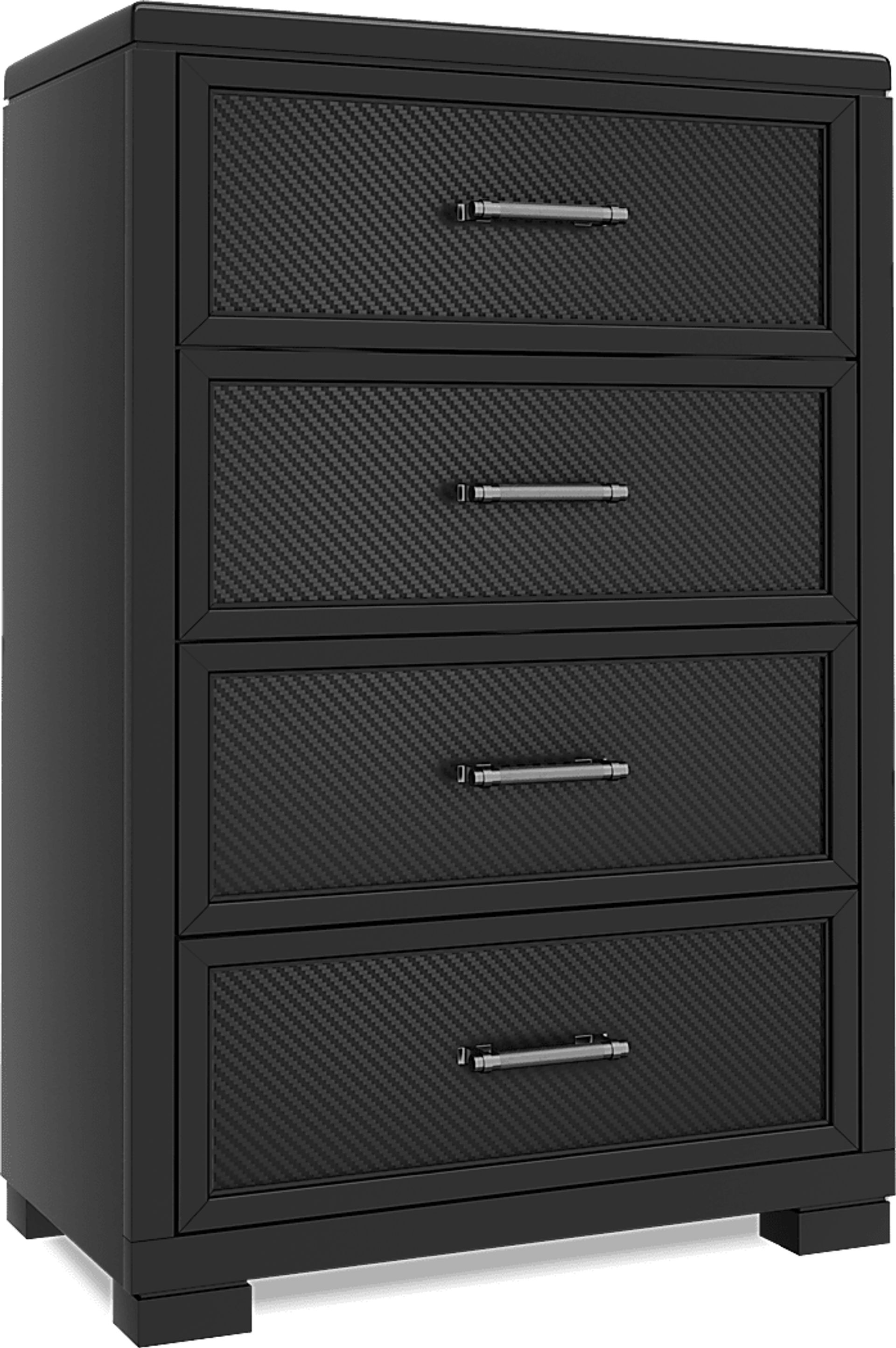 Kids Carbon Optix Black 2 Pc Full Loft Gaming Bedroom with LED Lights and Accessories - Image 4