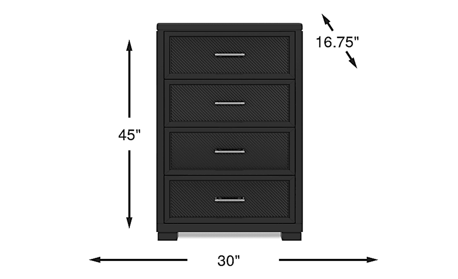 Dimension Image. Please refer to the Dimension Tab on this page for dimension details.