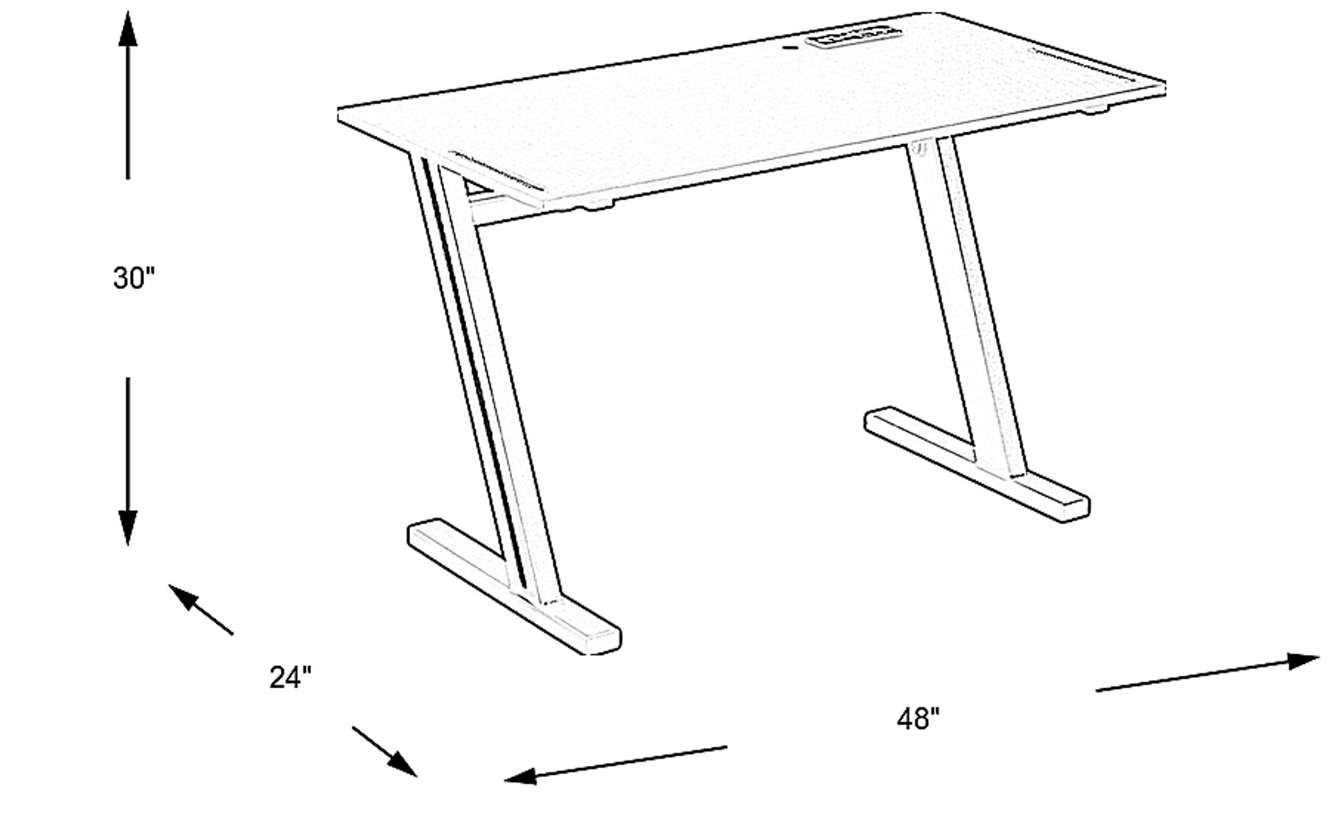 Dimension Image. Please refer to the Dimension Tab on this page for dimension details.