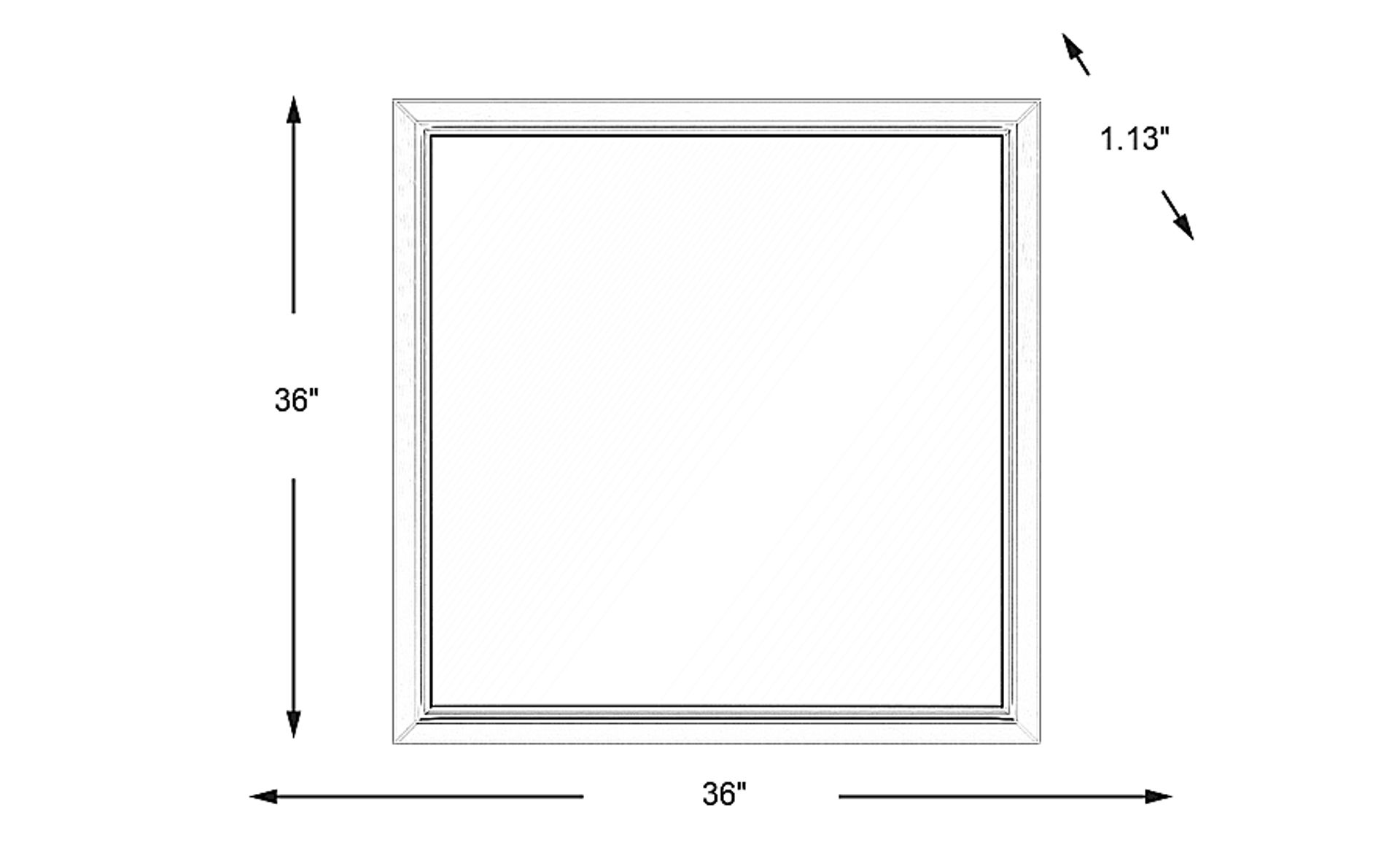 Dimension Image. Please refer to the Dimension Tab on this page for dimension details.