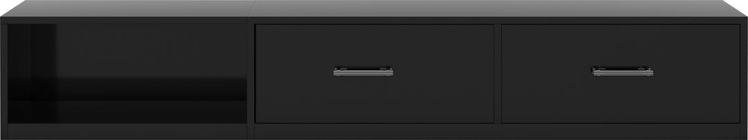 Kids Carbon Optix Black Reversible Underbed Storage Drawers