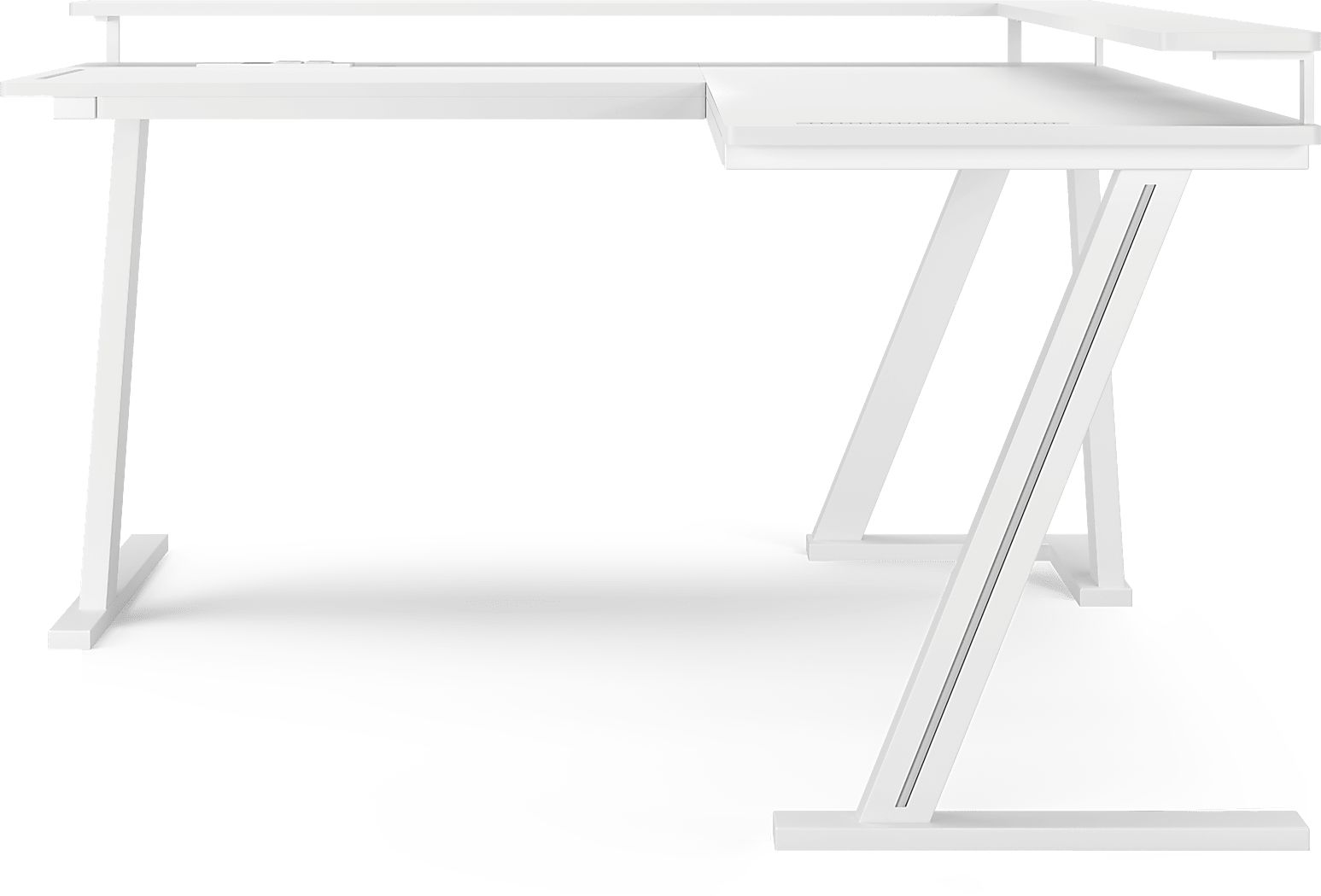 Kids Carbon Optix L-Shaped Computer Desk - Thumbnail 2