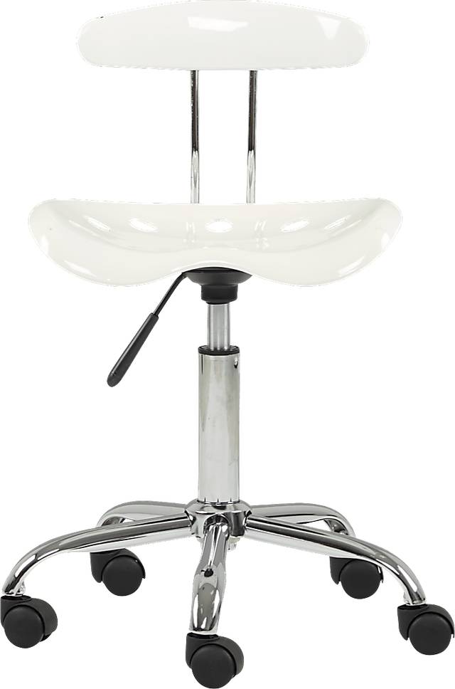 Kids Carsten White Desk Chair - Thumbnail - Image 2