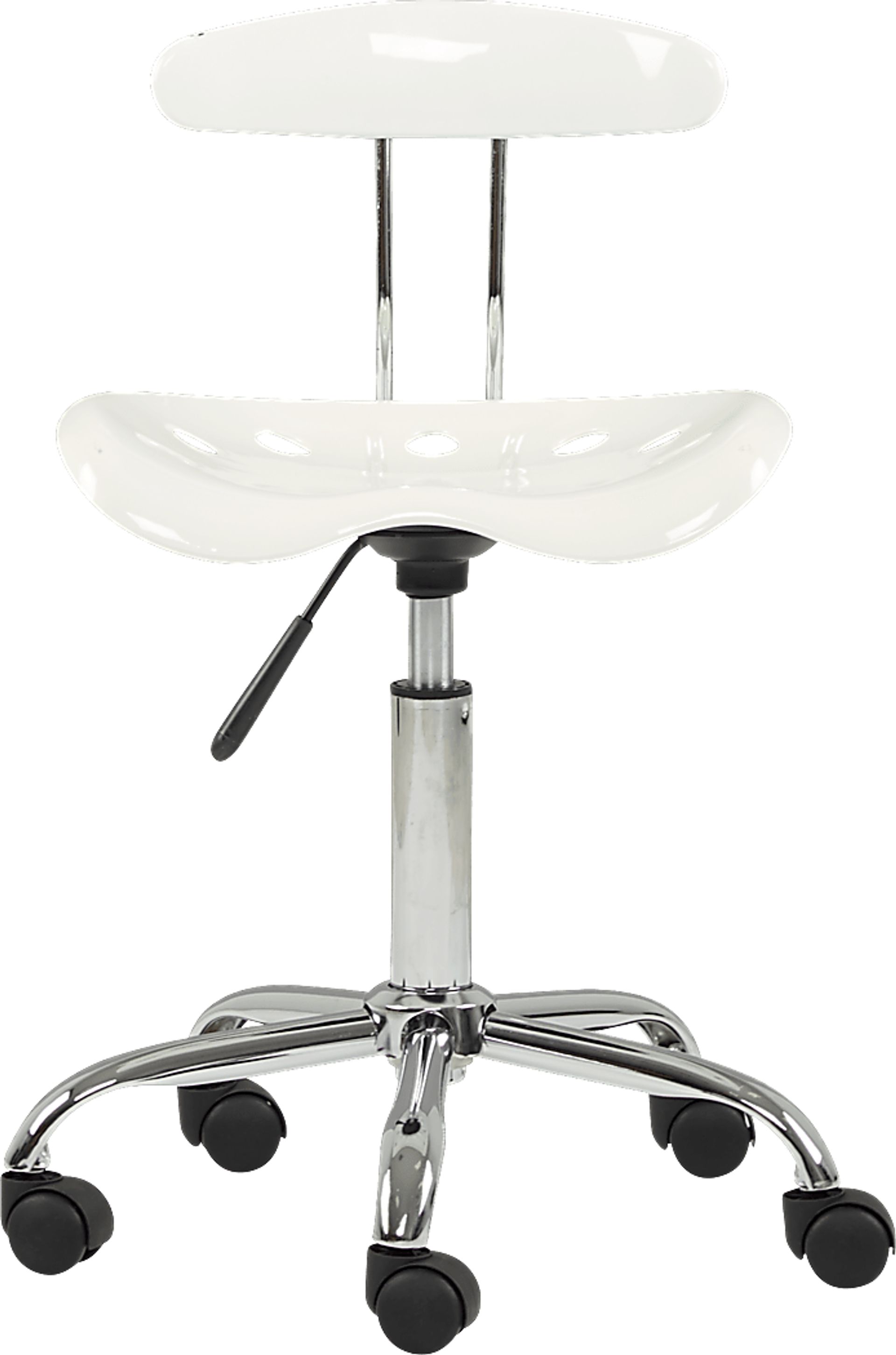 Kids Carsten White Desk Chair - Image 2