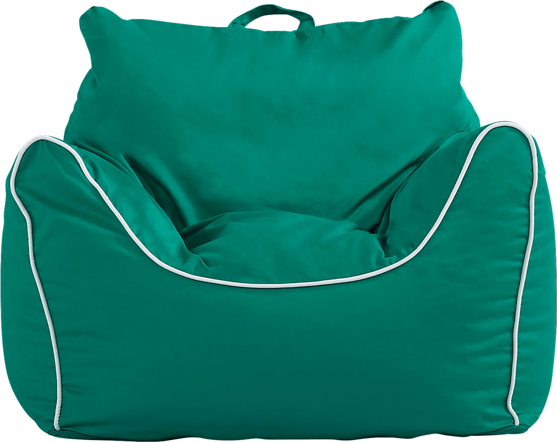 Kids Cassidy Emerald Bean Bag Chair - Image 2