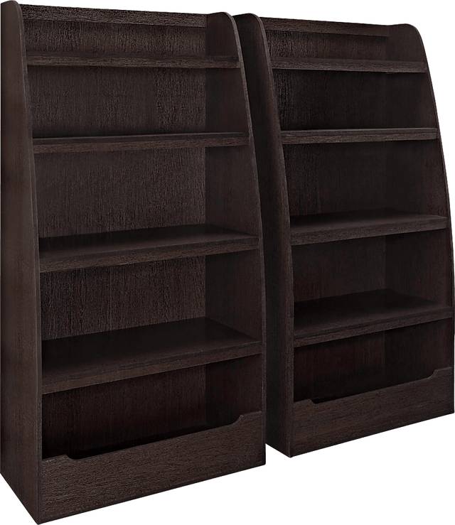 Kids Cavileer Brown Bookcase - Thumbnail - Image 3